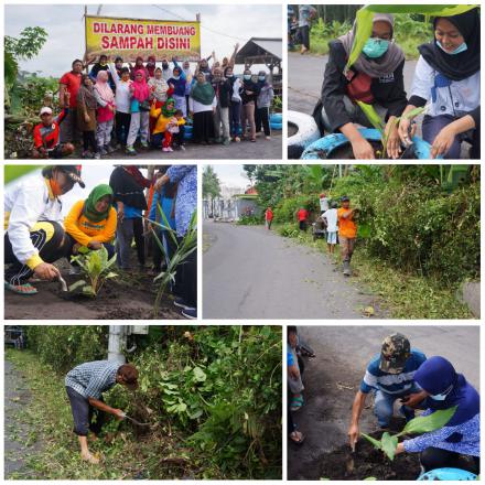 Senam Lansia dan Kerja Bakti Lingkungan